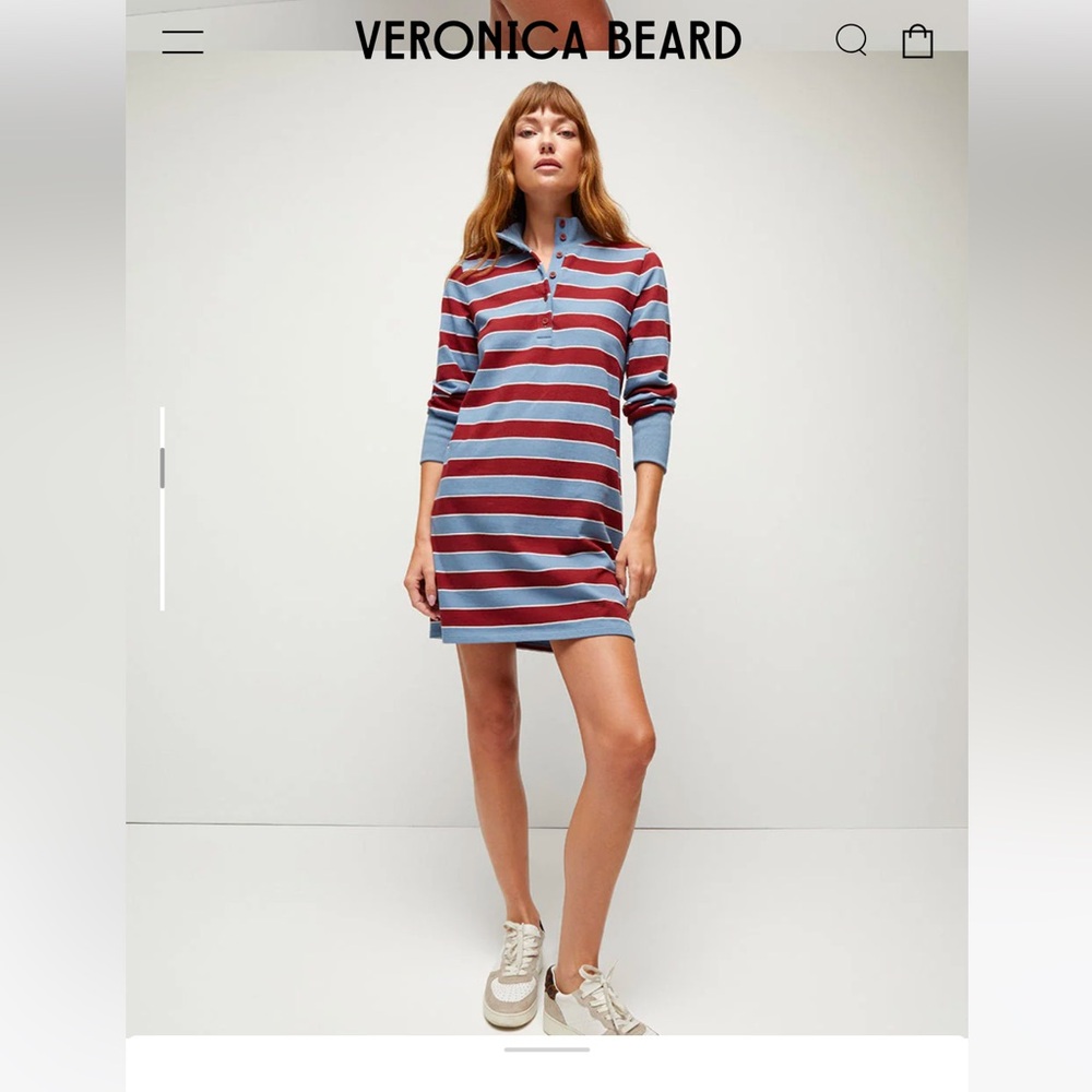 Veronica Beard striped mini dress